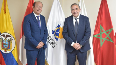 أعضاء البرلمان الأنديني يزورون المغرب